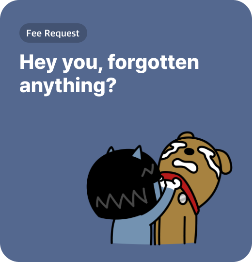 Hey you, forgotten anything?