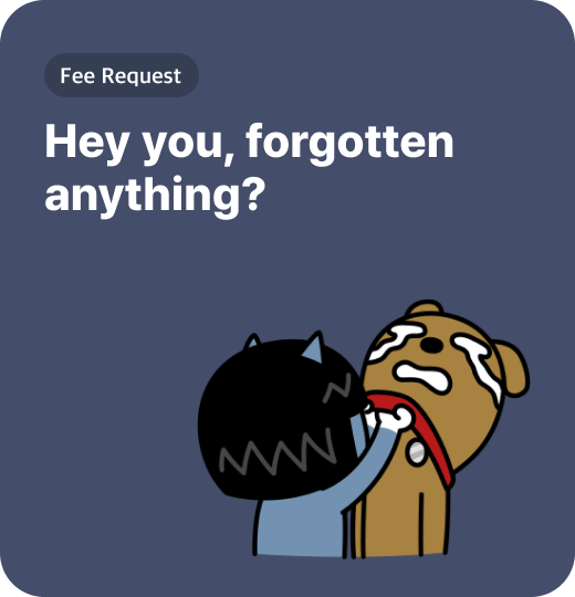 Hey you, forgotten anything?